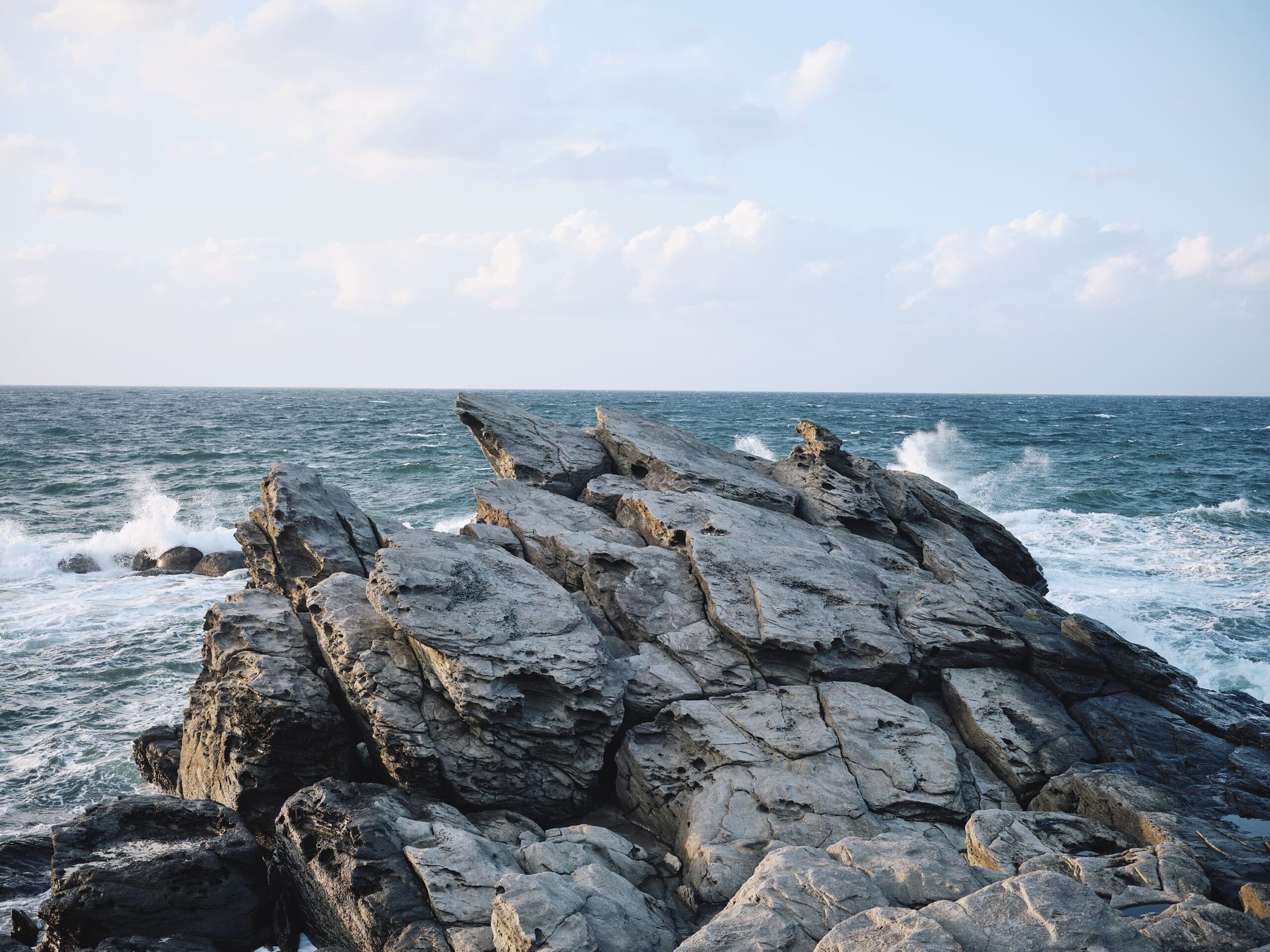 獅子岩　日本海